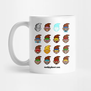 Monkey Faces Mug